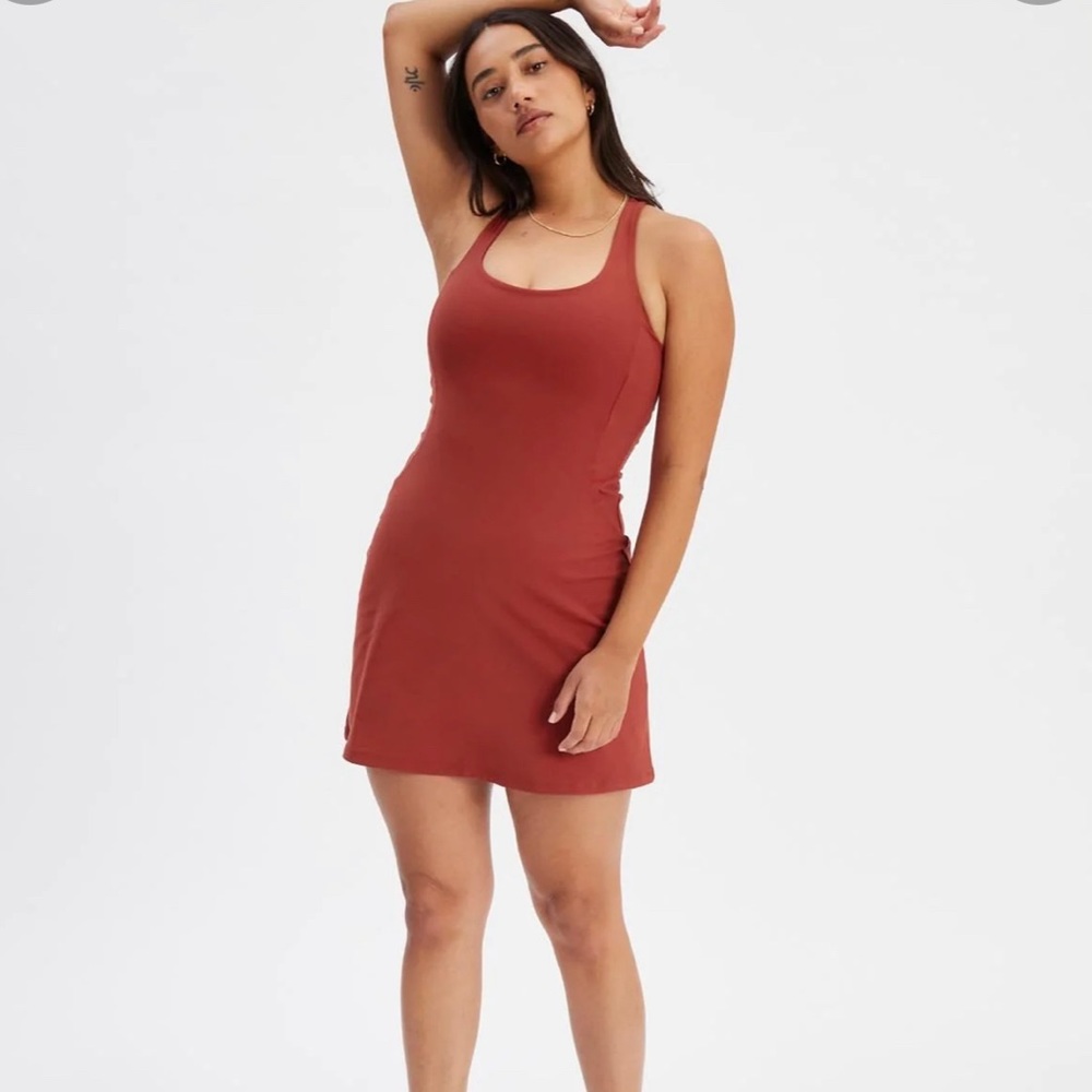 NWT Girlfriend Collective Paloma Racerback Workout Dress